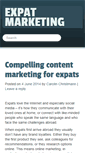 Mobile Screenshot of expatmarketing.com
